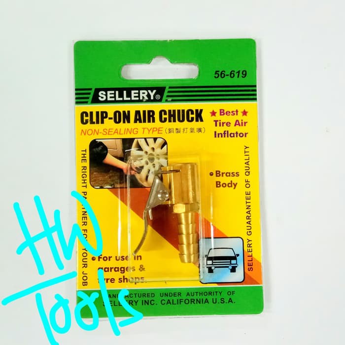 CLIP ON AIR CHUCK / KEPALA ISI ANGIN BAN SELLERY 56-619