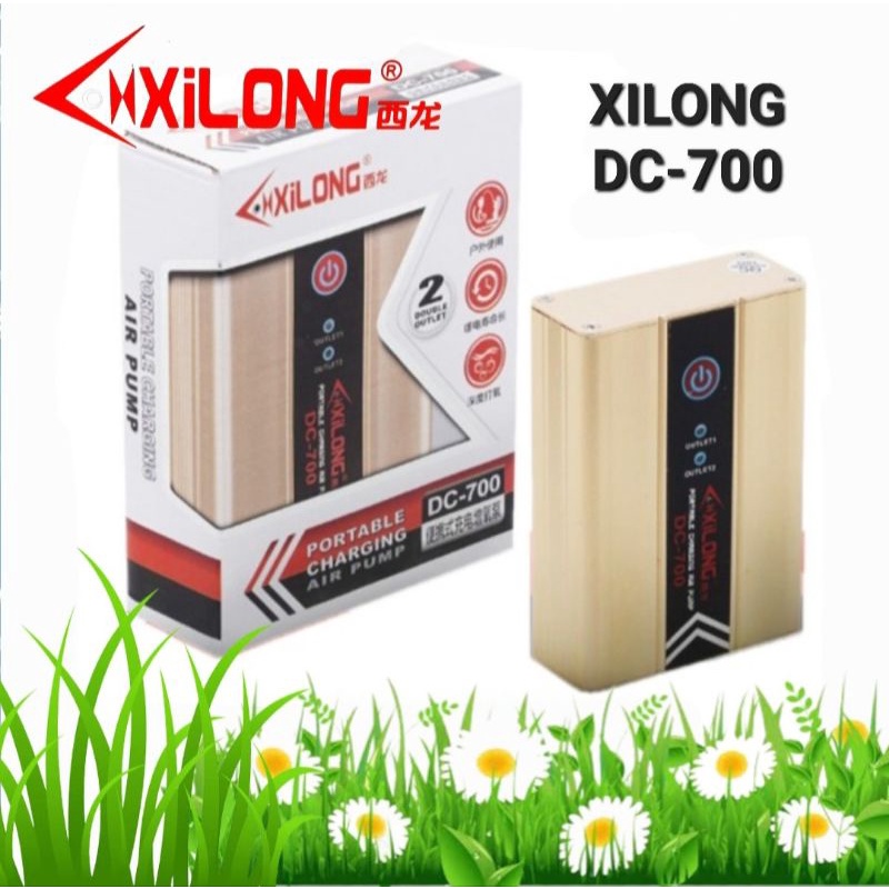 AIR PUMP USB XILONG XL DC-700 PORTABLE AERATOR 2 OUTPUT