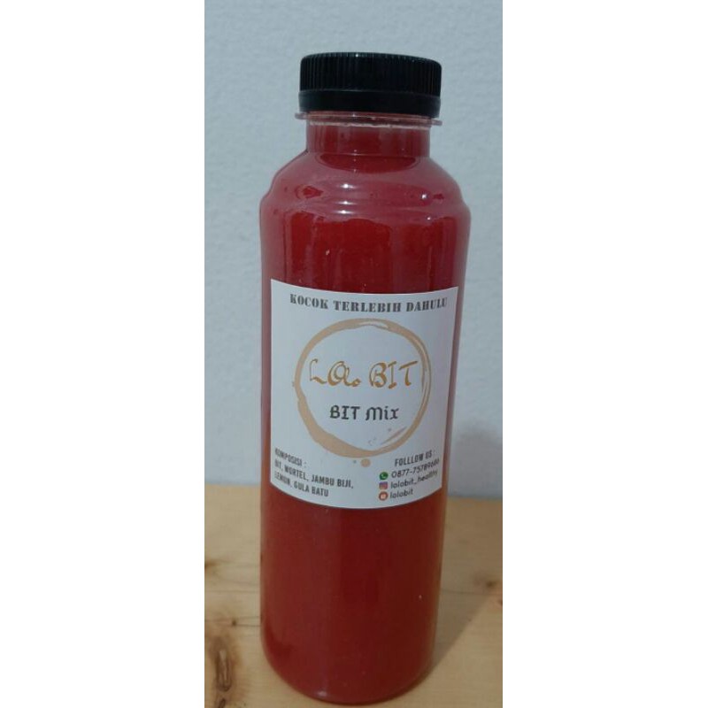 

Jus kesehatan BitMix(Bit, Jambu, Wortel, Lemon, Gula Batu)