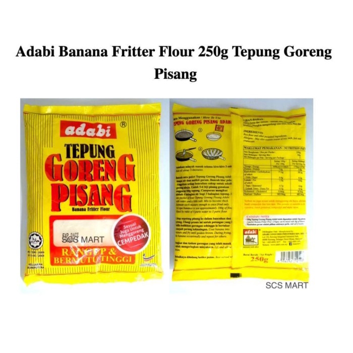 

ADABI TEPUNG PISANG GORENG CRISPY ISI 250 GRAM BEST DEAL