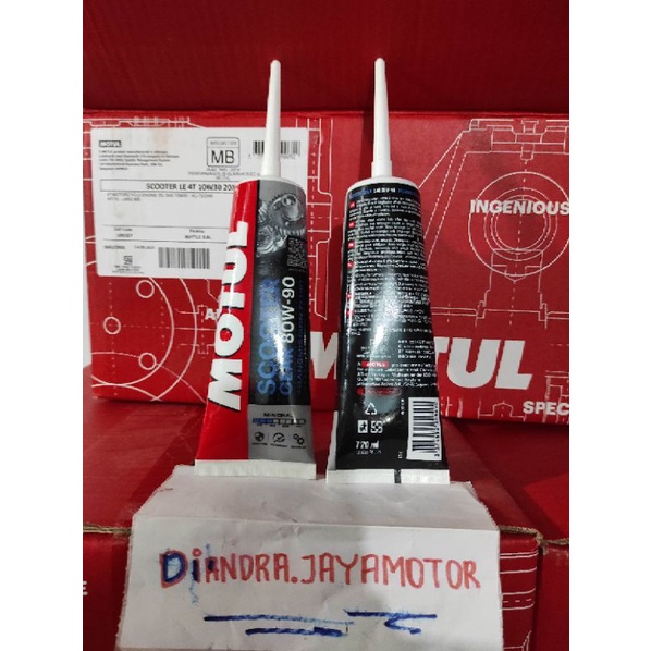 oli gear oli gardan Motul 120 ml 100% original for all matic