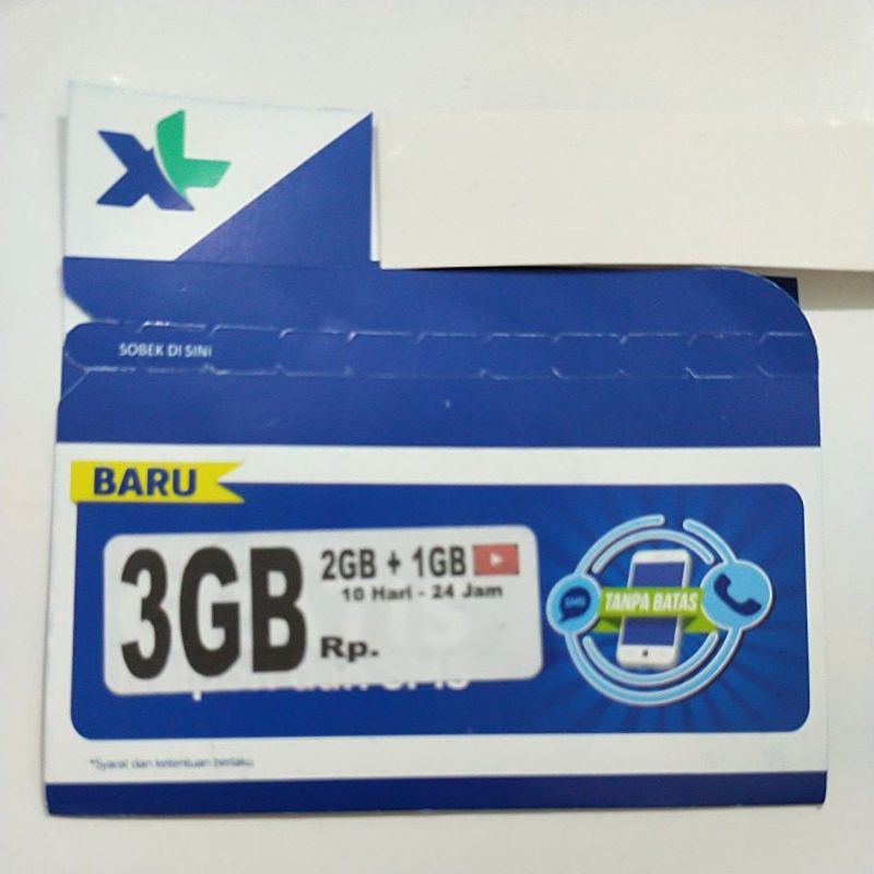 PERDANA XL XTRA HOTROD SPECIAL 3 GB