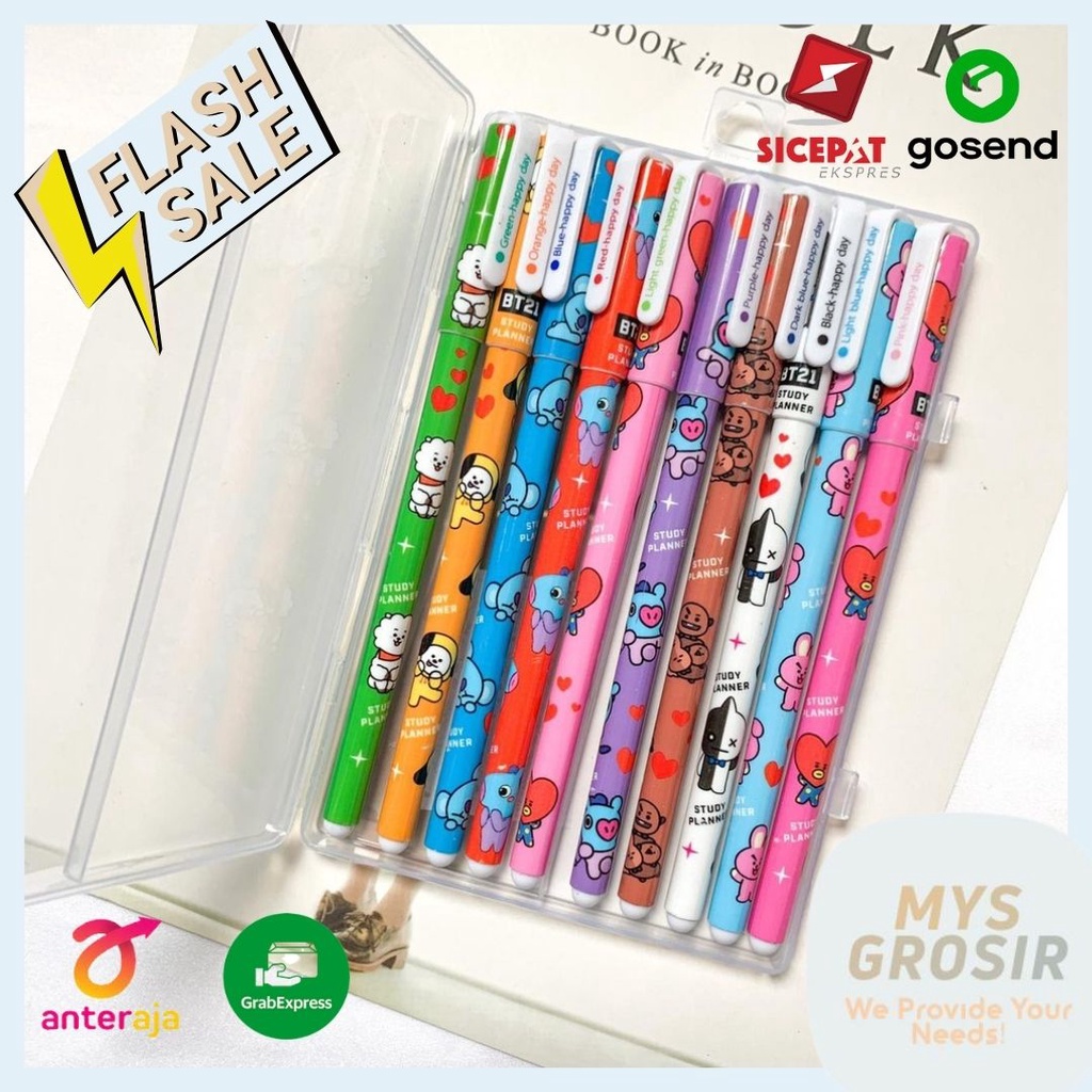 

pen marble BT.21 KPOP BANGTAN ARMY Alat Tulis Kantor perlengkapan sekolah kado unik lucu murah grosir ready jakarta bisa cod Harga bersahabat Produk Berkualitas IVN575