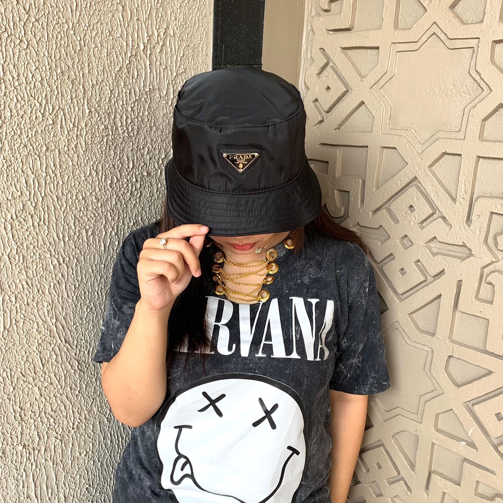 LUXY LX4025 TOPI BRANDED WANITA BUCKET HAT UNISEX KUALITAS PLATINUM 1:1 IMPORT QUALITY