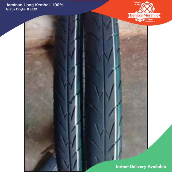 BAN MOTOR RING 17 SEPASANG UKURAN 60/80 70/80 SECOND