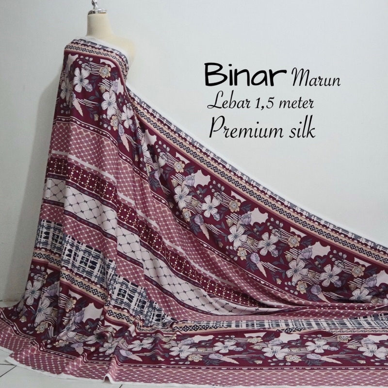 BINAR SERIES ✨Kain premium silk