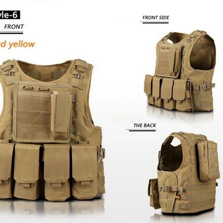 ROMPI PELINDUNG DADA TACTICAL BODY VEST ANTI PELURU TNI POLRI
