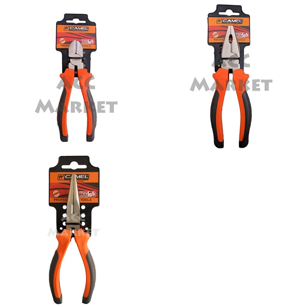 Tang Plier 6 Inch Kombinasi Lancip Potong SATUAN Jepit