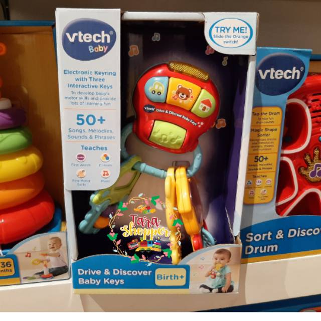 vtech drive & discover baby keys