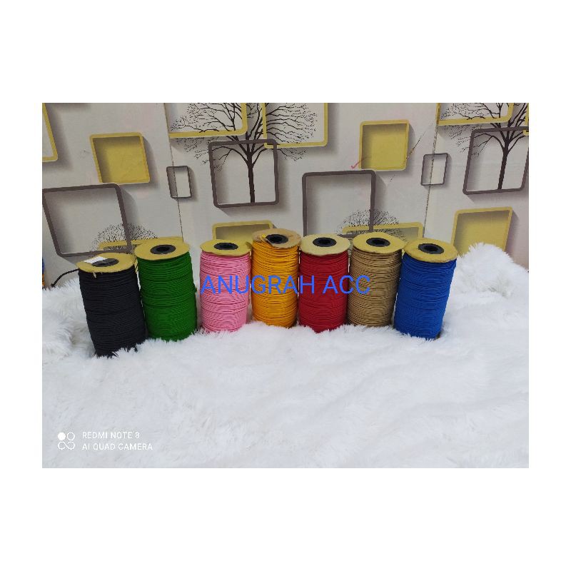 tali karet elastis cord 2.5mm-1