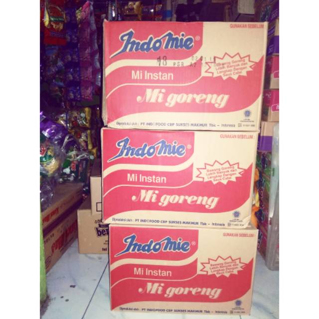 

Indomie goreng kartonan