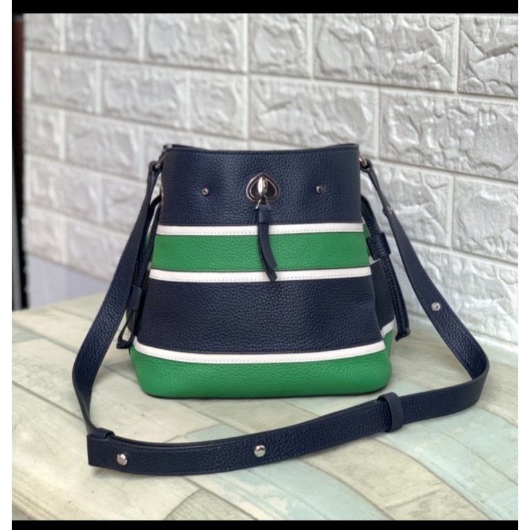 Kate Spade Small Bucket Marti Stripe