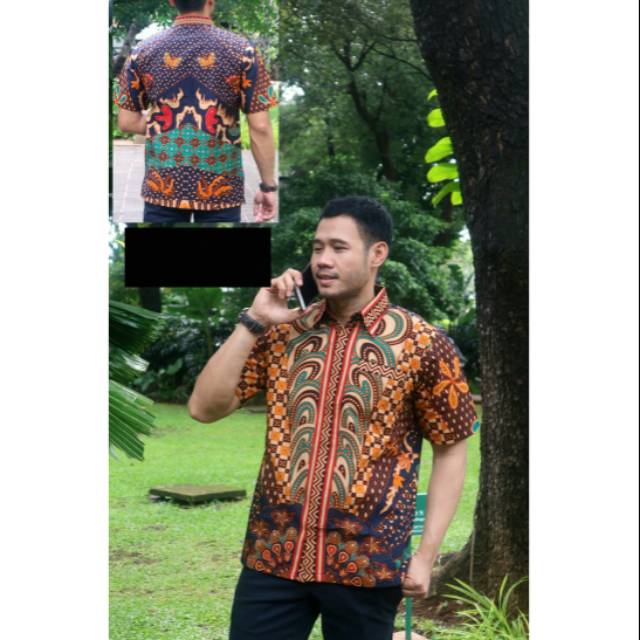 Kemeja pendek batik terlaris