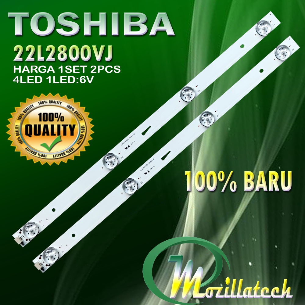 LED BACKLIGHT TV TOSHIBA 22L2800VJ 22L2800