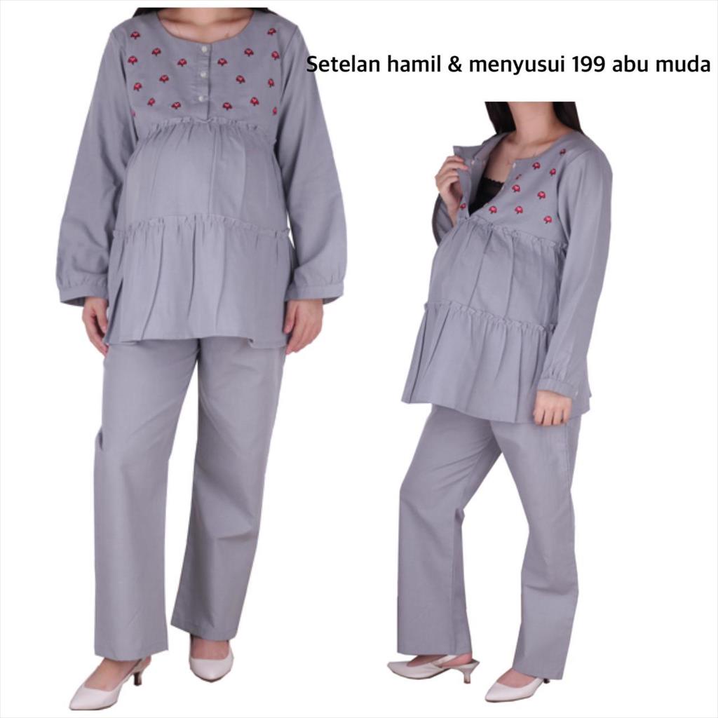 Baju Hamil Setelan Baju Hamil Menyusui 199