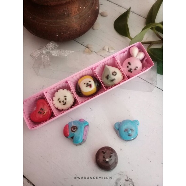 

coklat box bts/bt21 5pcs