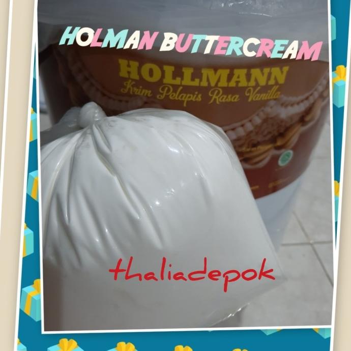 

HOLMAN BUTTERCREAM PUTIH 500GR, buttercream cake/kue enak, gak ngendal NEW Kode 661
