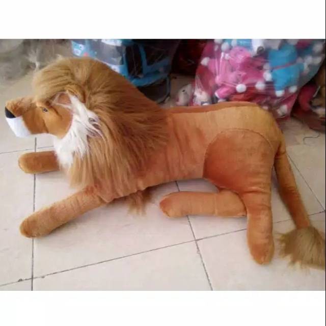 Boneka singa harimau macan jumbo