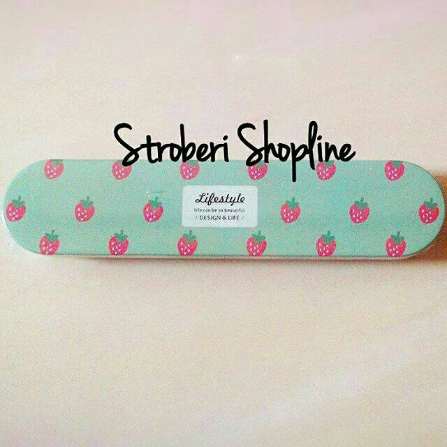 Tempat Pensil Strawberry (IMPORT China)