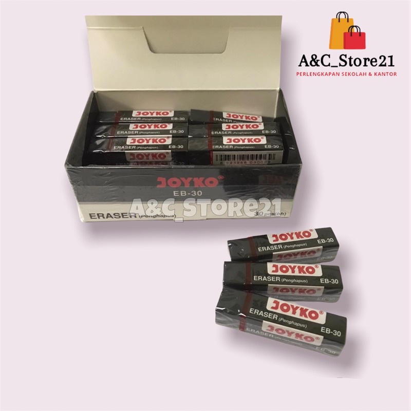 

PENGHAPUS PANJANG JOYKO HITAM ISI 30 PCS