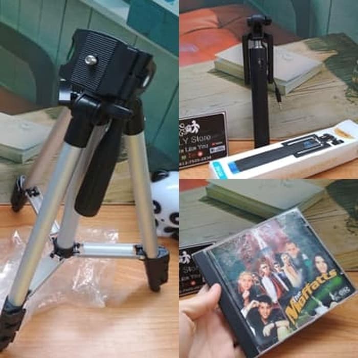 CUCI GUDANG Tripod Portable&Tongsis Votre&VCD The Moffatts