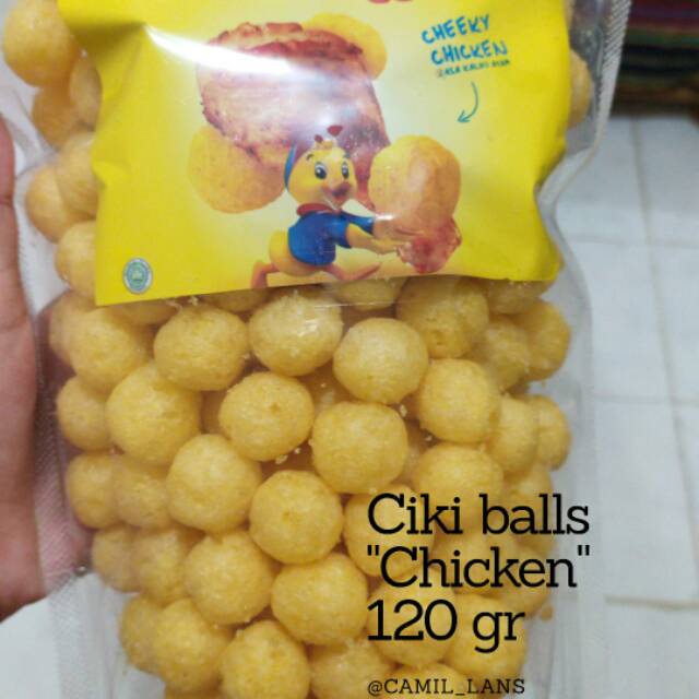 

CHIKI BALLS rasa ayam 120gr