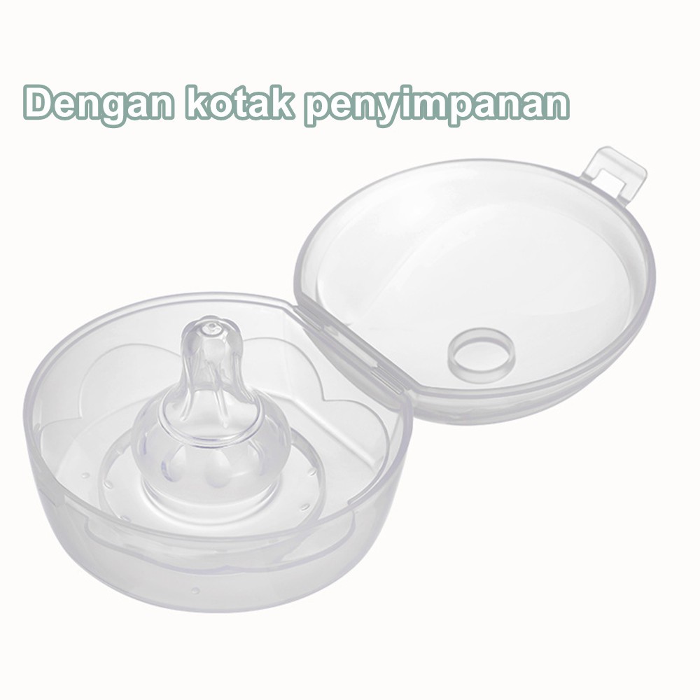 HIPPO LAND Pelindung puting saat menyusui silikon / Breast shield bpa free 51