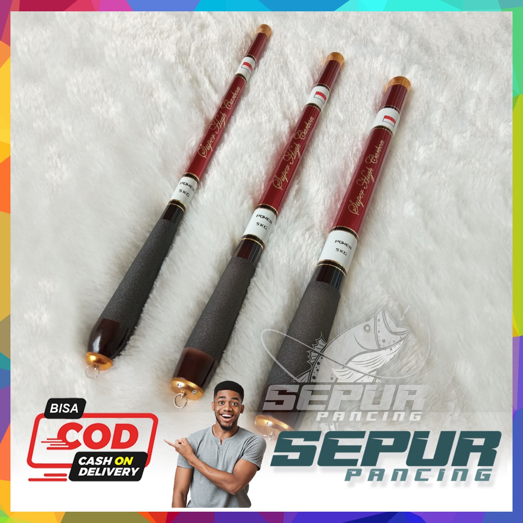 JORAN Tegek Ruas Pendek GAMARU RED SHARK ( 270-360-450 )