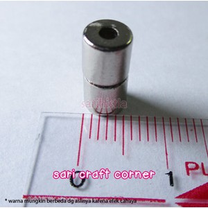 Per psg - Magnet Kalung / Magnet Gelang / Magnetic Clasp ~ Silver 6x5