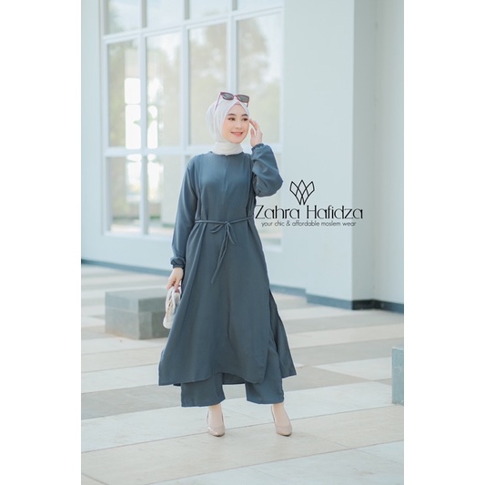 tunik | stelan tunik | busana muslim | set tunik | long tunik |