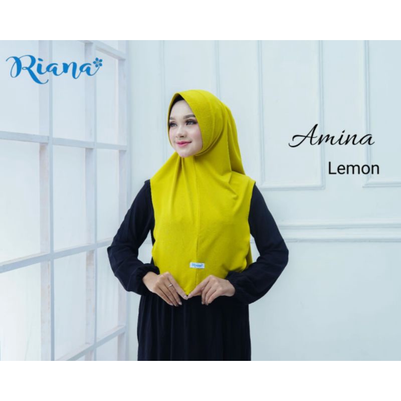 HIJAB RIANA TERNYAMAN-Lemon