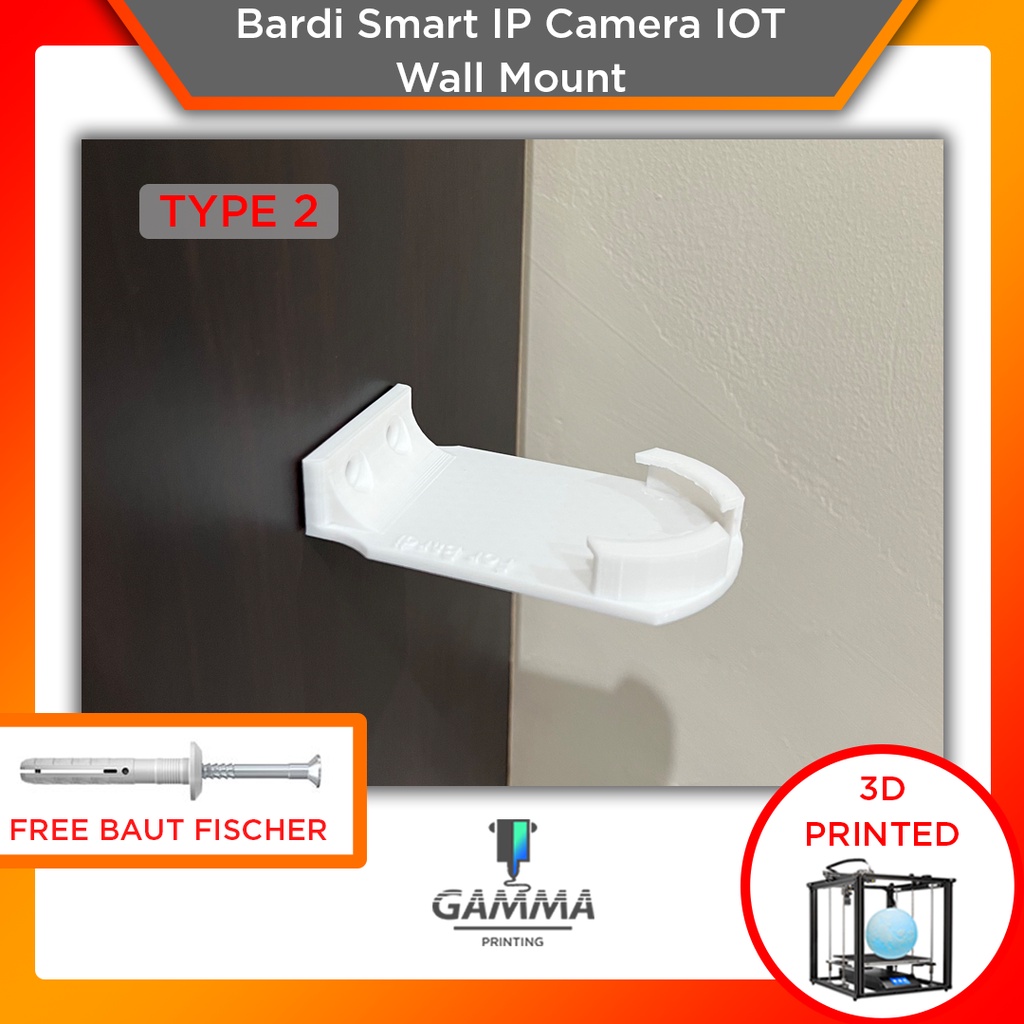 Bardi Smart IP Camera IOT Indoor CCTV Wall Mount Bracket Holder