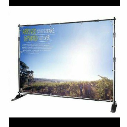 gawang dekorasi tripod backdrop tiang dekorasi photobooth tiang photo tiang banner gawang besi