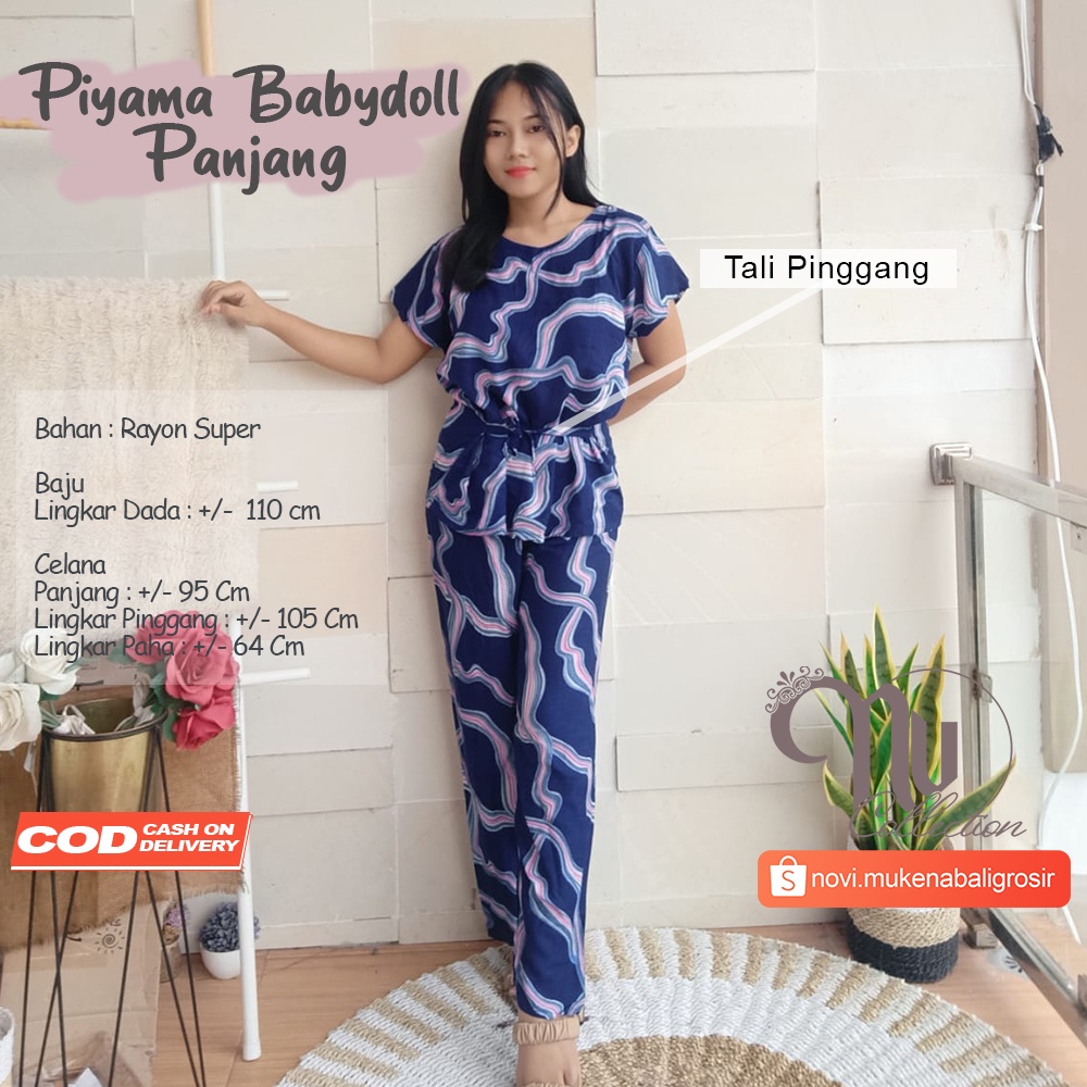 PIYAMA BABYDOLL PANJANG