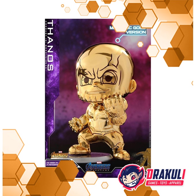 Cosbaby 582 Marvel Avengers Endgame – Thanos (Metallic Gold Version)