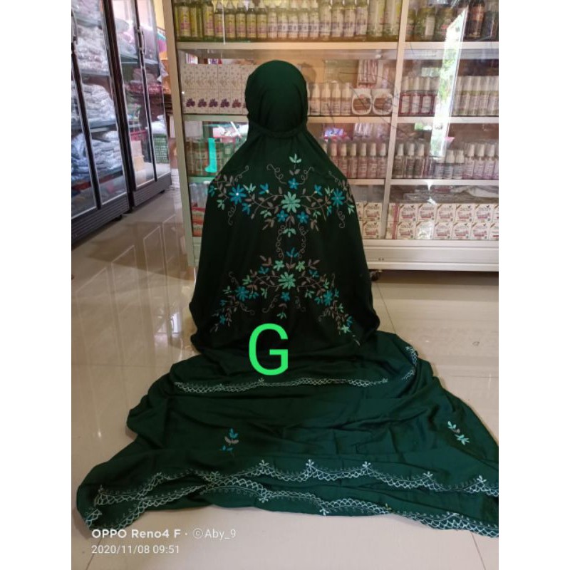 MUKENA katun RAYON/MUKENA RAYON lajur