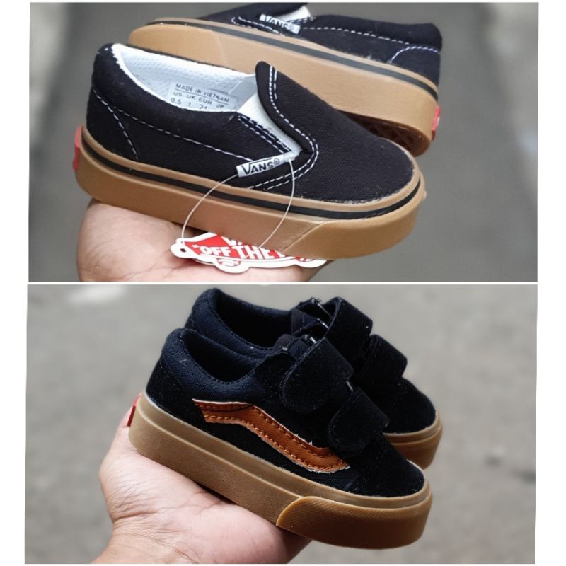 SEPATU ANAK 0LDSKOOL PEREKAT SLIP ON Sepatu Anak laki dan perempuan