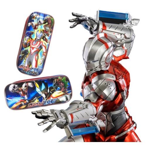 

8v❂Produk Keren Tempat Pensil Anak Ultraman Bahan Mika Tebal 75 ➡