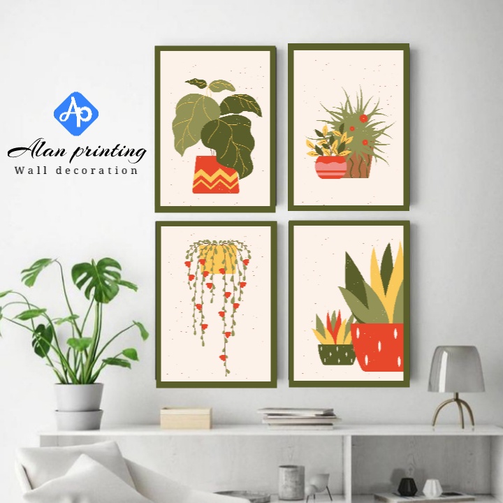 HIASAN DINDING POSTER KAYU 6R 14X20CM KODE WD 1-34 ads
