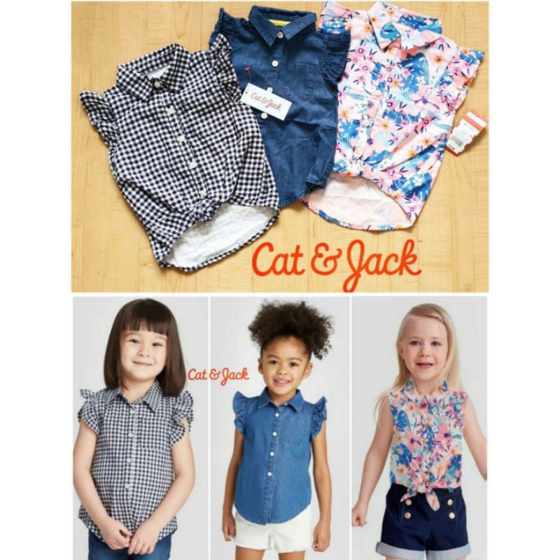 Blouse Anak Cat Jack