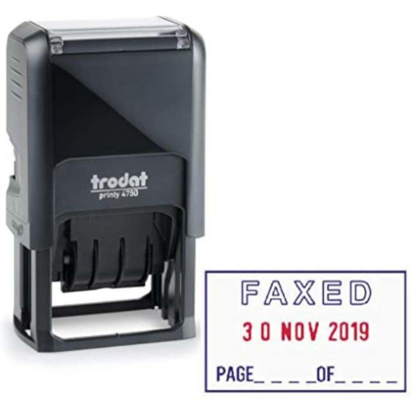 

Trodat stempel date & text tanggal dan tulisan 4750