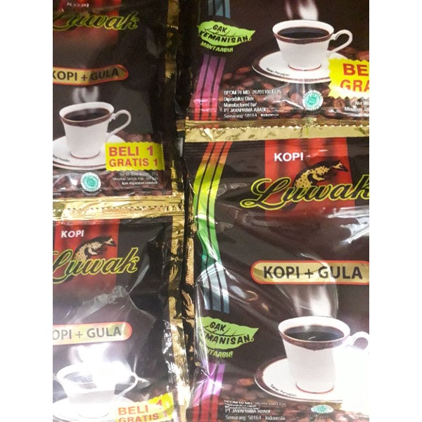 

Kopi luwak gula renceng