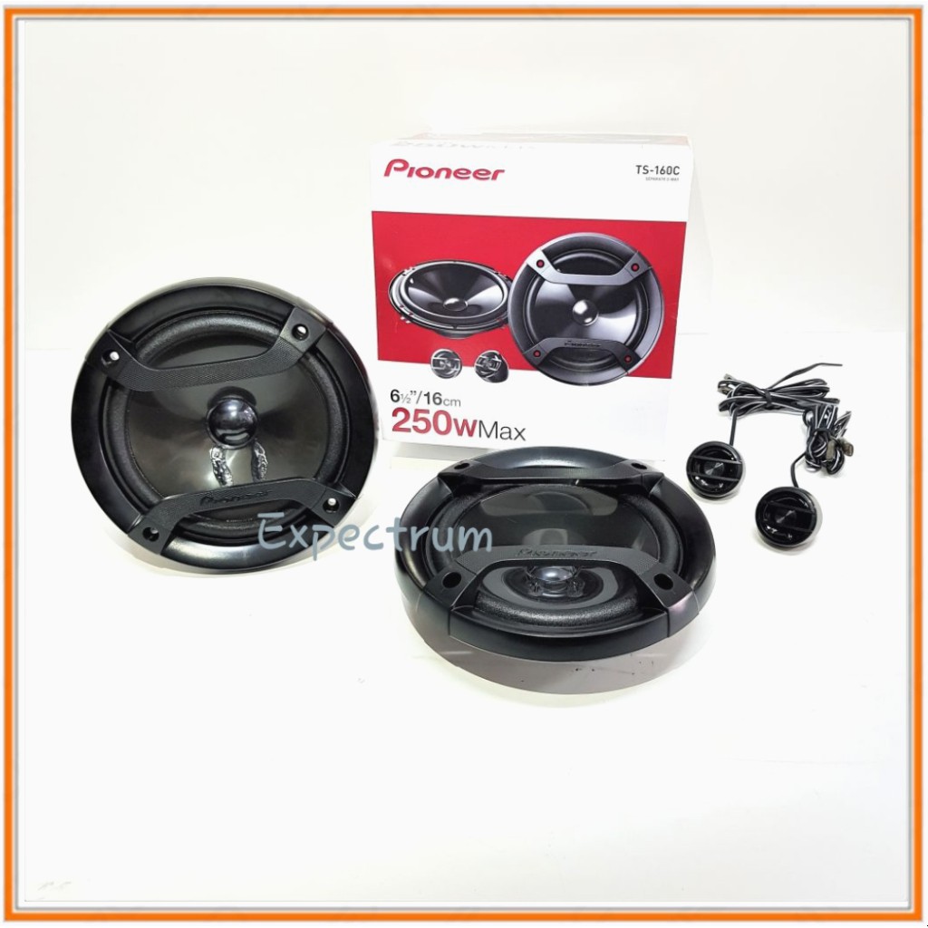 Pioneer TS-160C /160C /160 Speaker Component 2-Way Split