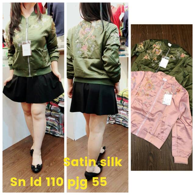 Sky - Jaket Satin Silk