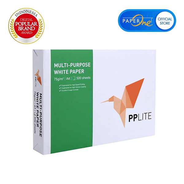 

H7Y Kertas HVS A4 PPlite Epaper EKON ZAP Copy Paper Paperone Paperone IK Sidu Sinar Dunia 75 grm 1