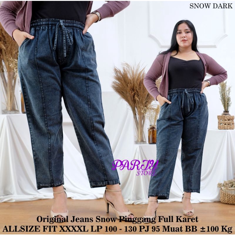 Celana Boyfriend baggy pants super jumbo Lp 130cm