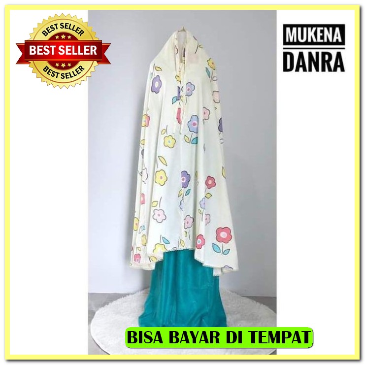 Mukena Dewasa Katun Bordir Murah Mewah Polos Putih Jumbo Terbaru  VS655 Mukena Dewasa Katun Shabby