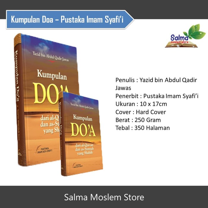 Original Buku Kumpulan Doa - Pustaka Imam Syafii