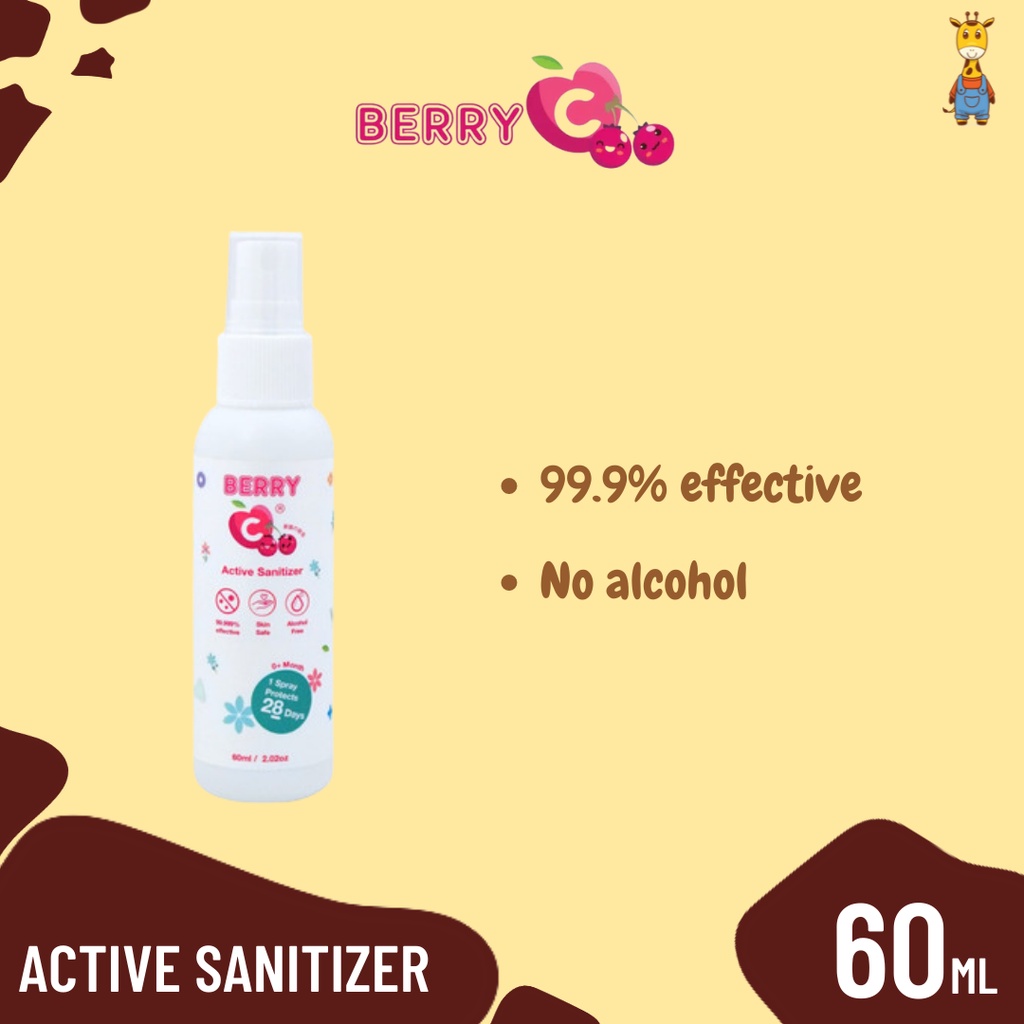 Berry C Active Sanitizer 60ml