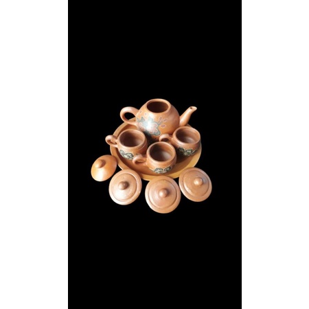 poci tanah liat poci lemah